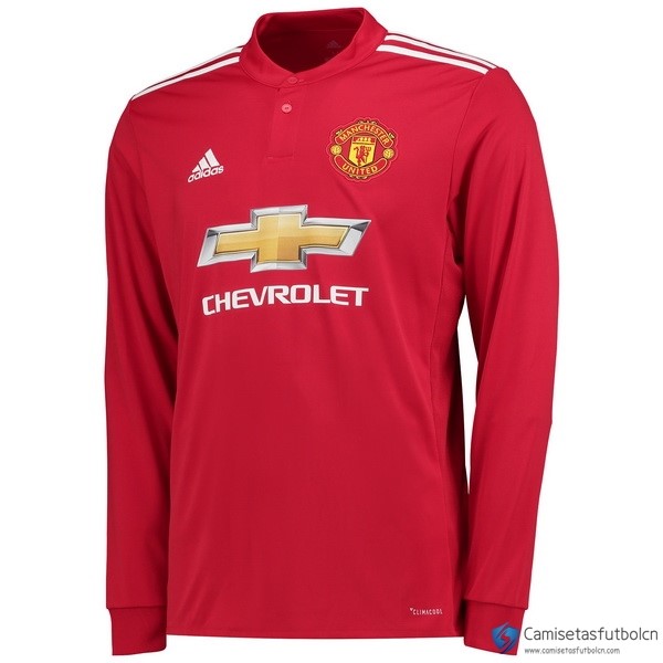 Camiseta Manchester United Primera equipo ML 2017-18